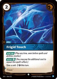 Spiritforged - Frigid Touch (Foil)