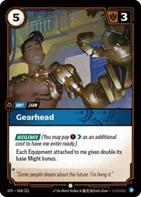 Spiritforged - Gearhead (Foil)