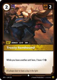 Spiritforged - Trusty Ramhound (Foil)