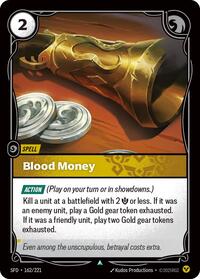 Spiritforged - Blood Money (Foil)