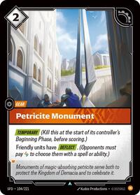Spiritforged - Petricite Monument (Foil)