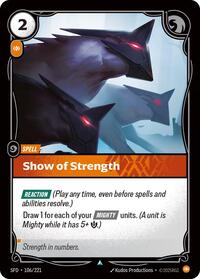 Spiritforged - Show of Strength (Foil)