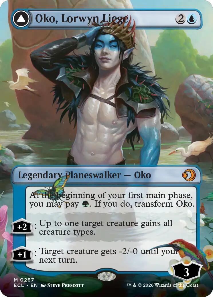 Oko, Lorwyn Liege (Borderless) [Lorwyn Eclipsed] (Display Case)