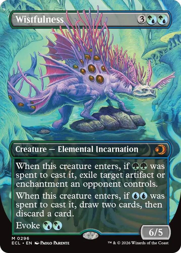 Wistfulness (Borderless) [Lorwyn Eclipsed]