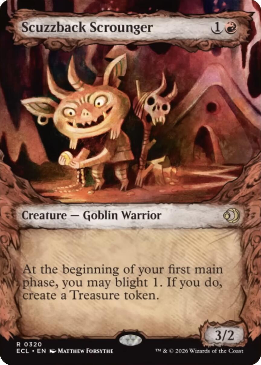 Scuzzback Scrounger (Showcase) [Lorwyn Eclipsed]
