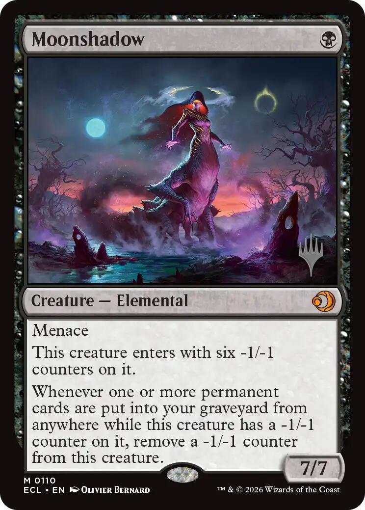Moonshadow [Lorwyn Eclipsed Promos] (Display Case)