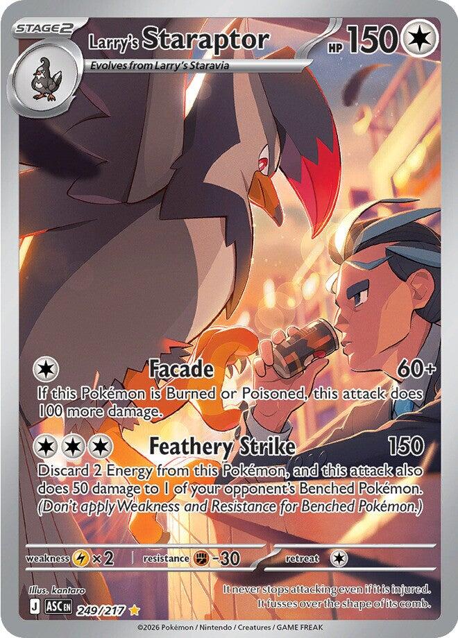 Larry's Staraptor (249/217) [Mega Evolution: Ascended Heroes] (Display Case)