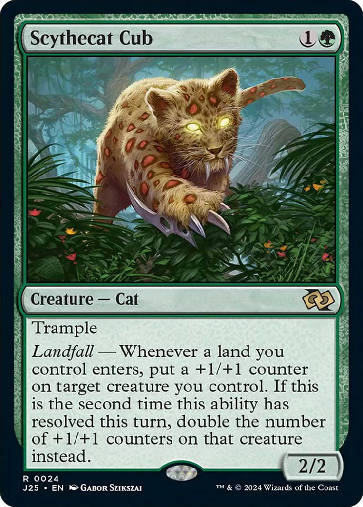 Scythecat Cub [Foundations Jumpstart] (Display Case)