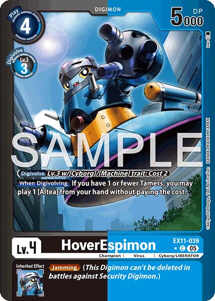 HoverEspimon [EX11-039] (Alternate Art) [Dawn of Liberator]