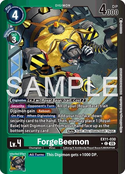 ForgeBeemon [EX11-030] (Alternate Art) [Dawn of Liberator]