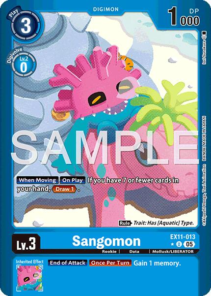 Sangomon [EX11-013] (Alternate Art) [Dawn of Liberator]