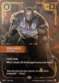 Origins - Warwick - Hunter (Foil)