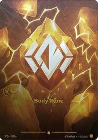 Spiritforged - Body Rune (Alternate Art) (Foil)