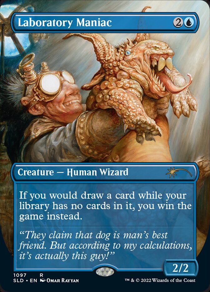Laboratory Maniac (Borderless) [Secret Lair Drop Series] (Display Case)