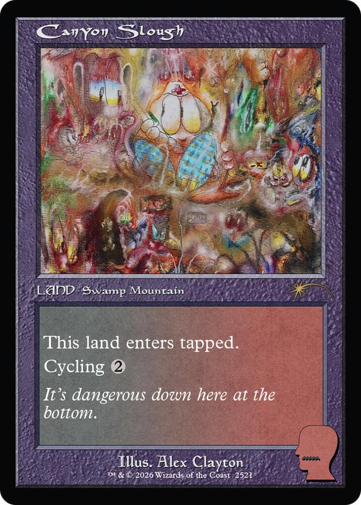 Canyon Slough  Secret Lair Drop Series (SLD(Display Case)
