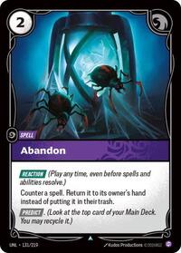 Unleashed - Abandon (Foil)