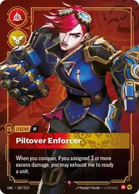 Unleashed - Vi - Piltover Enforcer (Foil)