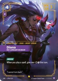 Unleashed - Diana - No Longer Human (Alternate Art) (Foil)