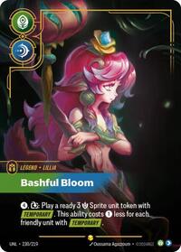 Unleashed - Lillia - Bashful Bloom (Overnumbered) (Foil)