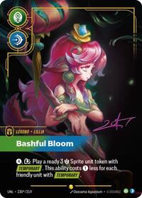 Unleashed - Lillia - Bashful Bloom (Signature) (Foil)