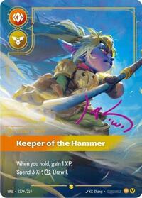Unleashed - Poppy - Keeper of the Hammer (Signature) (Foil)