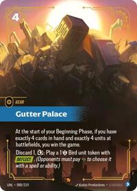 Unleashed - Gutter Palace (Foil)