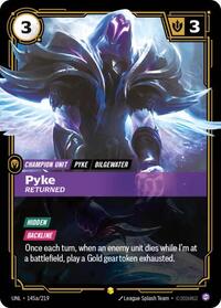 Unleashed - Pyke - Returned (Alternate Art) (Foil)