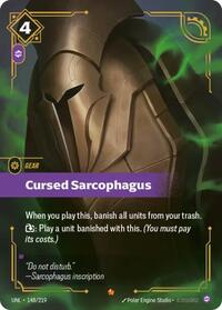 Unleashed - Cursed Sarcophagus (Foil)