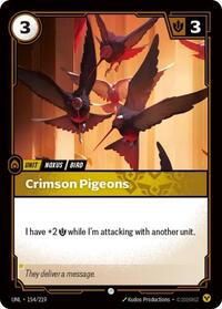 Unleashed - Crimson Pigeons (Foil)