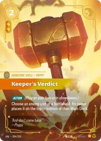 Unleashed - Keeper's Verdict (Foil)