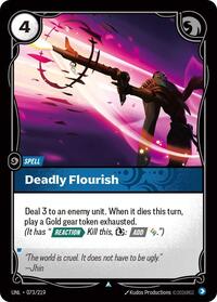 Unleashed - Deadly Flourish (Foil)