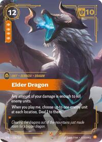 Unleashed - Elder Dragon (Foil) (Display Case)