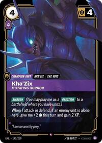 Unleashed - Kha'Zix - Mutating Horror (Foil)