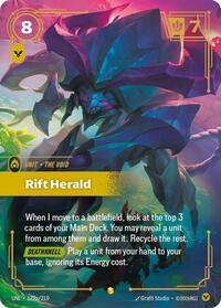 Unleashed - Rift Herald (Alternate Art) (Foil)