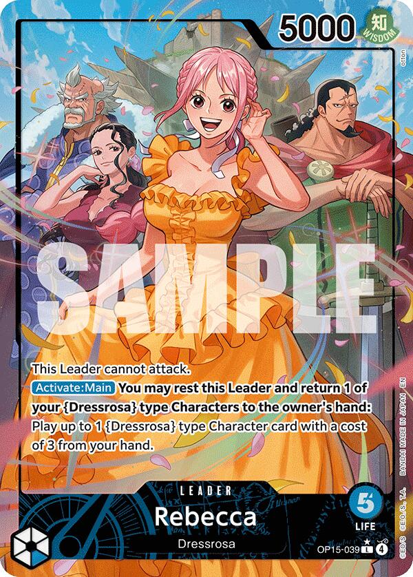 Rebecca (Alternate Art) [Adventure on Kami's Island] (Display Case)