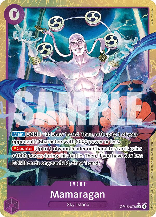 Mamaragan (Alternate Art) [Adventure on Kami's Island] (Display Case)