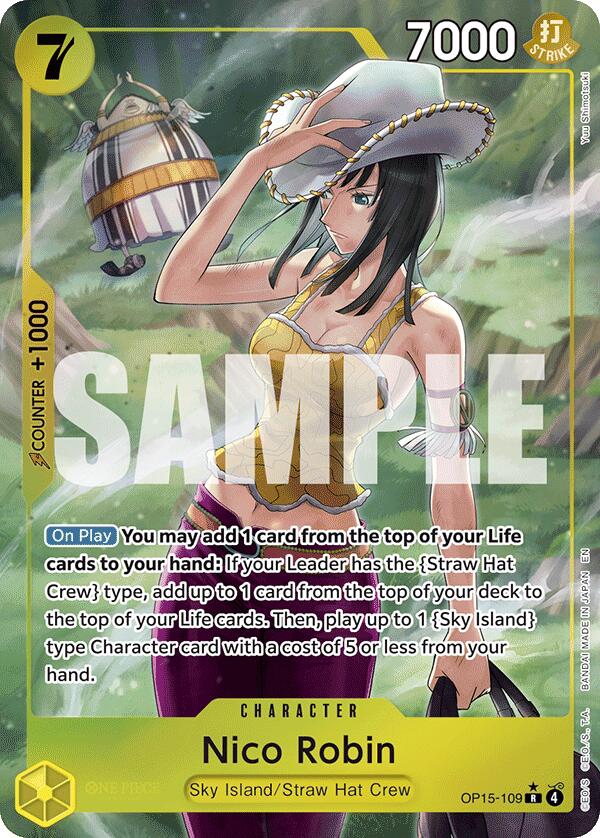 Nico Robin (Alternate Art) [Adventure on Kami's Island] (Display Case)