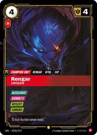 Unleashed - Rengar - Unseen (Alternate Art) (Foil)