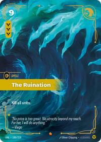 Unleashed - The Ruination (Foil)