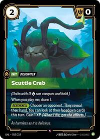 Unleashed - Scuttle Crab (Foil)