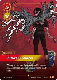 Unleashed - Vi - Piltover Enforcer (Overnumbered) (Foil)