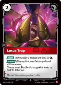 Unleashed - Lotus Trap (Foil)