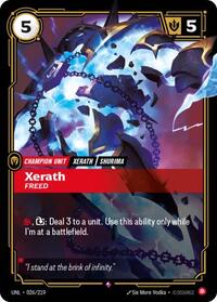 Unleashed - Xerath - Freed (Foil)