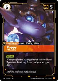Unleashed - Poppy - Paragon (Alternate Art) (Foil)