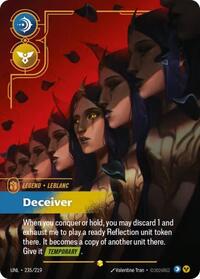 Unleashed - LeBlanc - Deceiver (Overnumbered) (Foil)