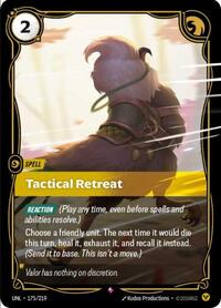 Unleashed - Tactical Retreat (Foil)
