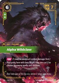 Unleashed - Alpha Wildclaw (Foil)