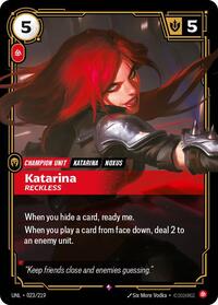 Unleashed - Katarina - Reckless (Foil)