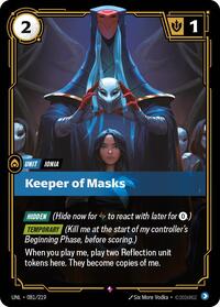 Unleashed - Keeper of Masks (Foil)