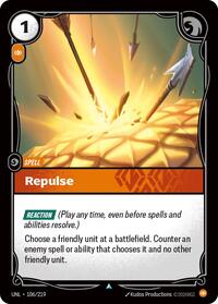 Unleashed - Repulse (Foil)